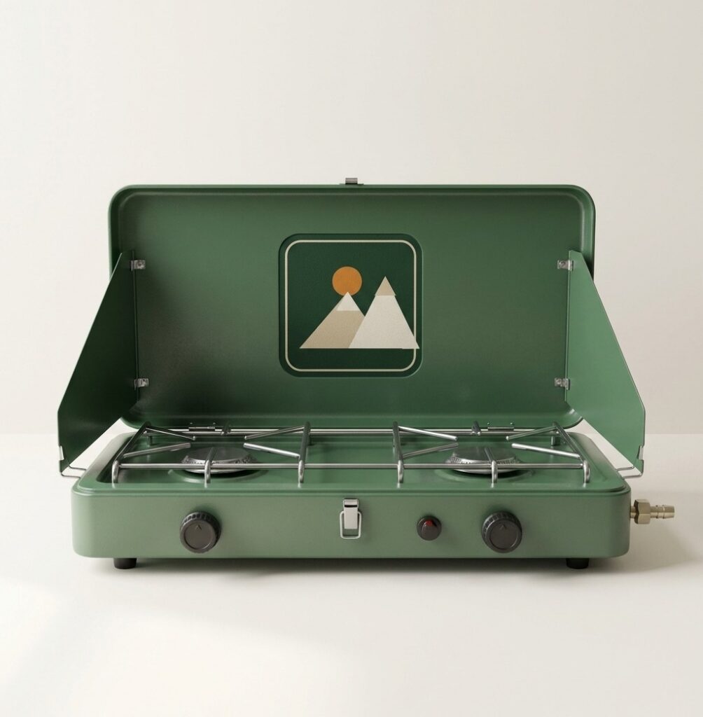 Two-Burner Camp Stove